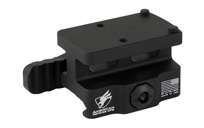 American Defense Mfg. AD-RMR-LW QD Mount for Trijicon RMR, Lightweight, Co-Witness Height, Black AD-RMR-LW-10-STD