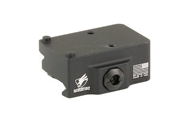 American Defense Mfg. AD-RMR-LW QD Mount, Right Hand Lever, Low Height, Trijicon RMR Fit, Black AD-RMR-LW-L-RH-STD