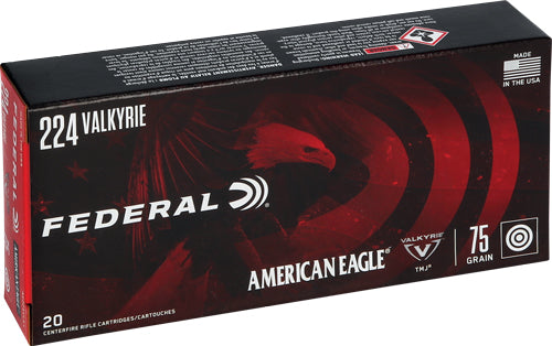 Federal AE .224 Valkyrie TMJ 75gr
