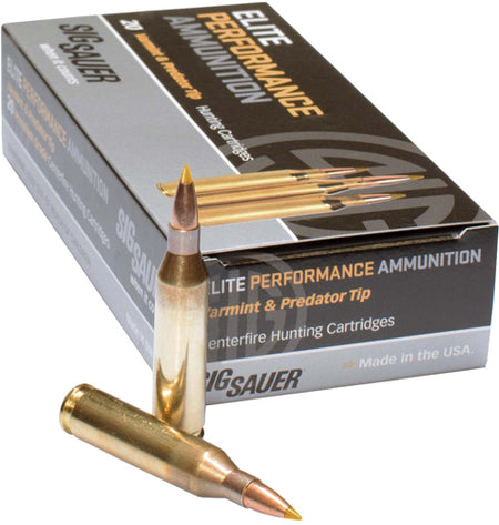 Sig Sauer E3006TH220 Elite Hunter Tipped Controlled Expansion Tip  165 Grain .30-06 Springfield