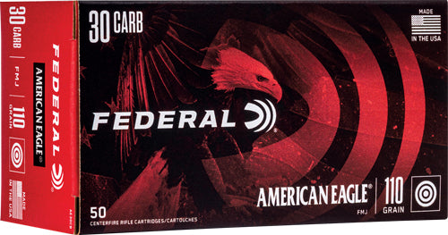American Eagle AE30CB  Full Metal Jacket FMJ 110 Grain .30 Carbine