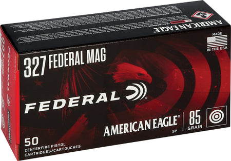 Federal American Eagle .327 Federal Mag 85 gr JSP ammo