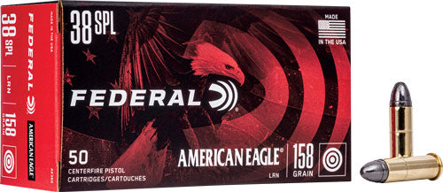 Federal 38 Special 158 gr LRN 50 rounds