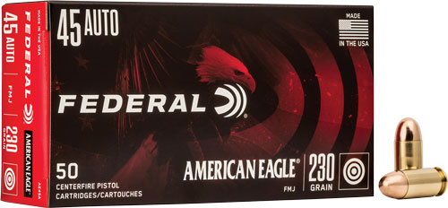 Federal American Eagle .45 ACP/Auto 230 gr FMJ ammo