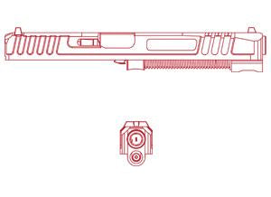 ZRO Delta MODULUS Extended Slide Assembly Complete