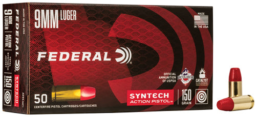 American Eagle AE9SJAP1 Syntech Action Pistol Flat Nose  150 Grain 9mm Luger/Parabellum