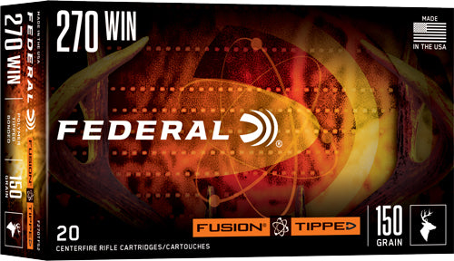 Federal Fusion Tipped .270 Winchester 150 gr PolyTip ammo