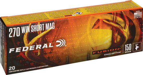 Federal Fusion .270 WSM 150 gr BSP ammo