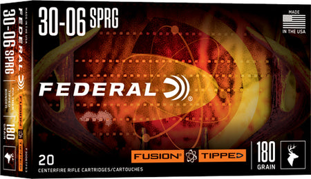Federal Fusion Tipped .30-06 Springfield 180 gr PolyTip ammo