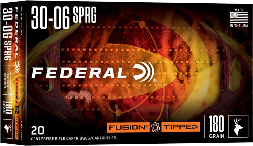 Federal Fusion Tipped .30-06 Springfield 180 gr PolyTip ammo