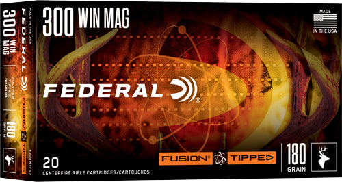 Federal Fusion .300 Winchester Mag 180 gr PolyTip ammo