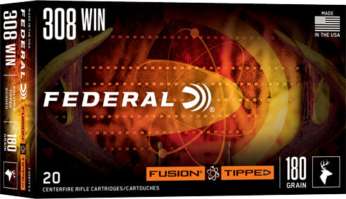 Federal Fusion Tipped .308 Win / 7.62x51mm 180 gr PolyTip ammo
