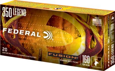Federal Fusion .350 Legend 160 gr BSP ammo