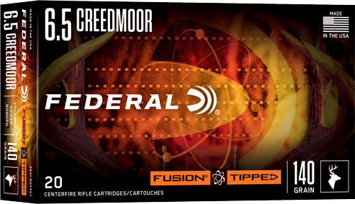 Federal Fusion Tipped 6.5mm Creedmoor 140 gr PolyTip ammo