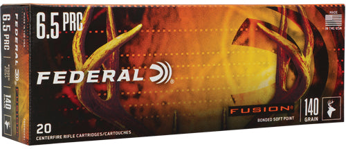 Federal F65PRCFS1 Fusion Soft Point SP 140 Grain 6.5 PRC