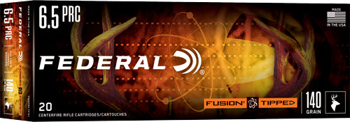 Federal Fusion Tipped 6.5 PRC 140 gr PolyTip ammo