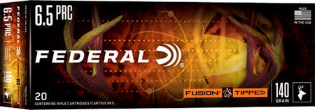 Federal Fusion Tipped 6.5 PRC 140 gr PolyTip ammo