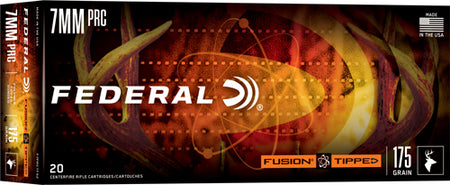 Federal Fusion Tipped 7mm PRC 175 gr PolyTip ammo