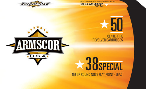 Armscor FAC385N  Lead  158 Grain .38 Special
