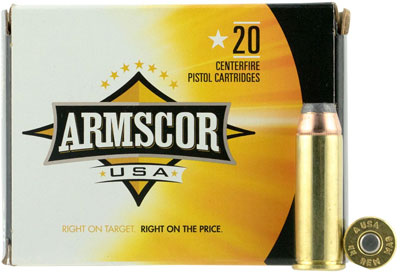 Armscor FAC44M2N USA Competition Jacketed Hollow Point JHP 240 Grain .44 Magnum
