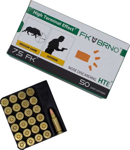 FK Brno F5 7.5 FK 95 gr CSHP ammo