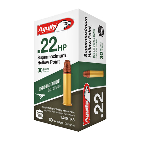 Aguila Supermaximum .22 Long Rifle 30 gr LSHP ammo
