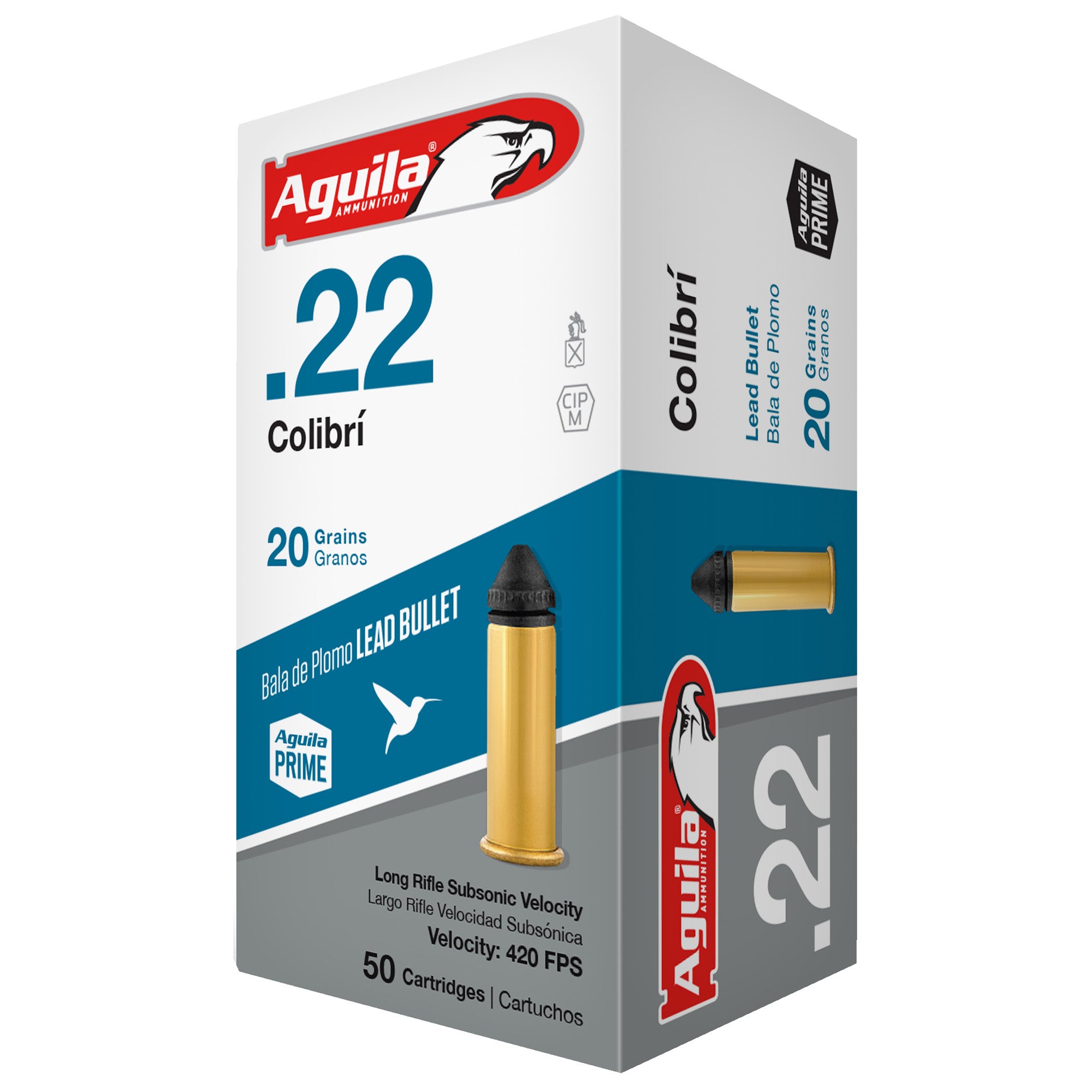 Aguila Colibri .22 Long Rifle 20 gr Solid ammo