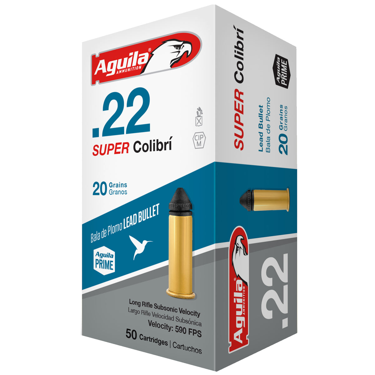Aguila Super Colibri .22 Long Rifle 20 gr Solid ammo