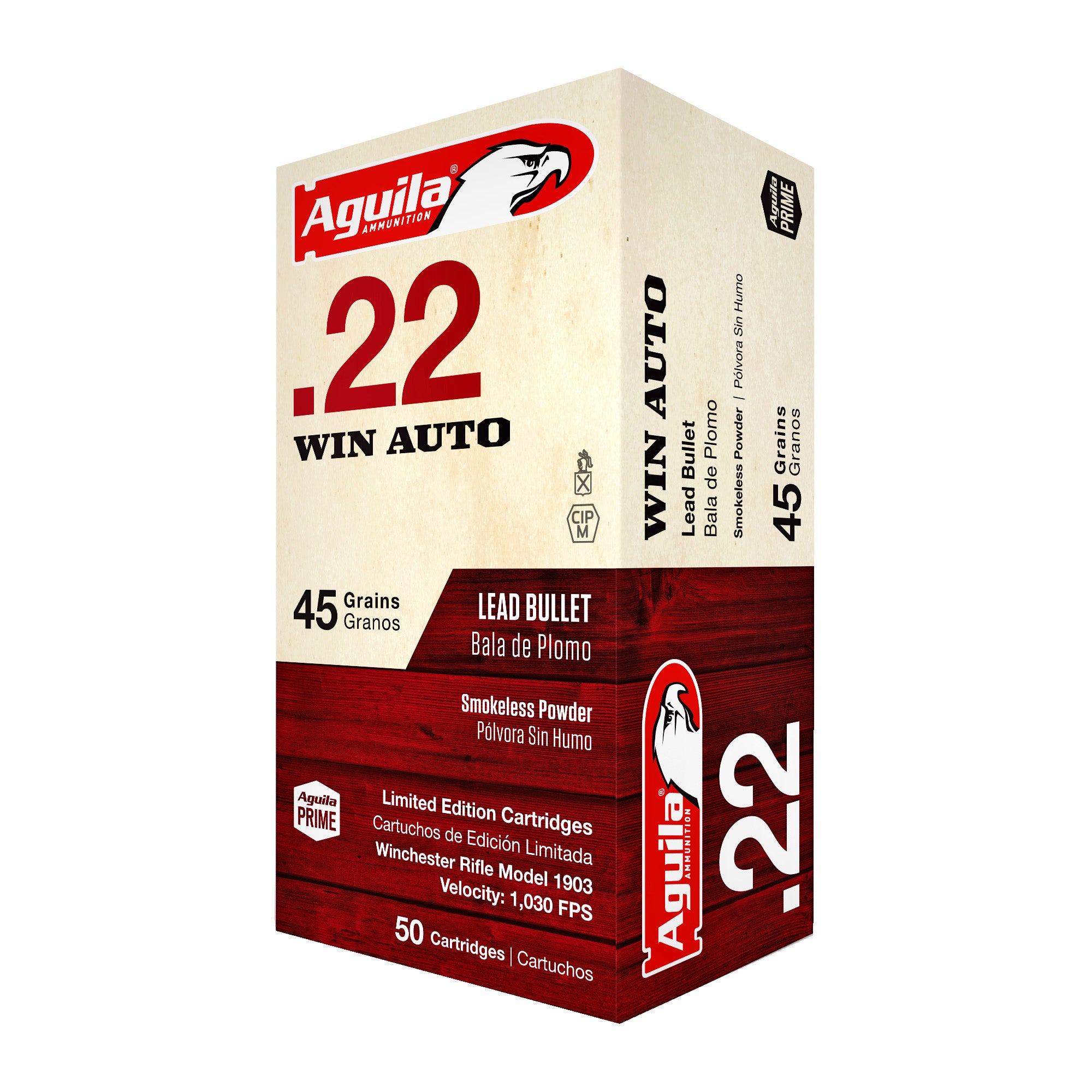 Aguila Target & Range .22 Win Auto 45 gr Solid ammo