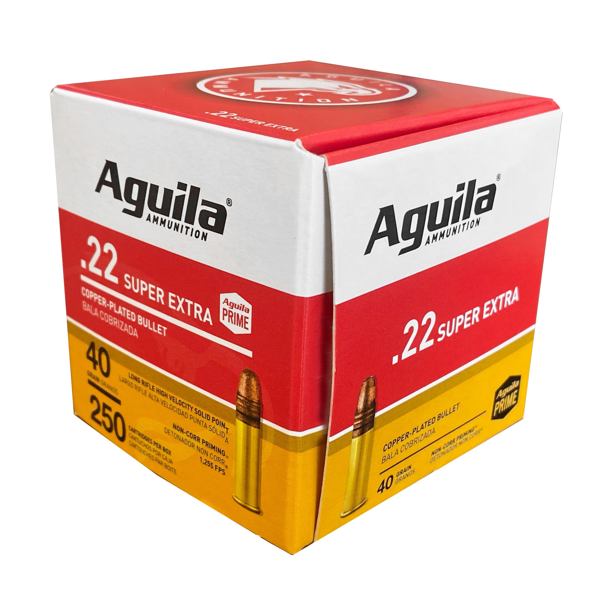 Aguila .22 LR 40gr SP Copper Plated Ammo
