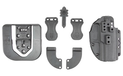 Alien Gear Holsters Photon No-Light Holster, Fits Sig P320 Compact, Polymer Construction, Ambidextrous, Black PHO-0692-L0-D