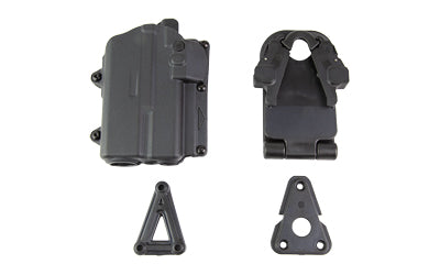 Rapid Force Level 2 Duty Holster, GLOCK 19/19X/45/22/17 with Compact Light (TLR-7/Foxtrot 1), RH, Black R2-B-0057-BK-RH-CL-A0-C