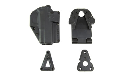 Rapid Force Level 2 Duty Holster for GLOCK 19/X/23/44/45, Right Hand, Black R2-B-0057-BK-RH-L0-A0-C