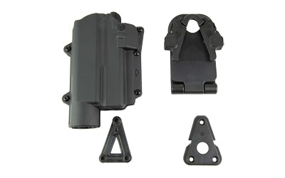 Rapid Force Level 2 Duty Holster, GLOCK 19/19X/45/22/17 with Large Light (X300/TLR-1), RH, Black R2-B-0057-BK-RH-LL-A0-C