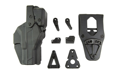 Rapid Force Level 3 Duty Holster for GLOCK 19/19X/45/22/17, Right Hand, Black R3-M-0057-BK-RH-L0-A0-C