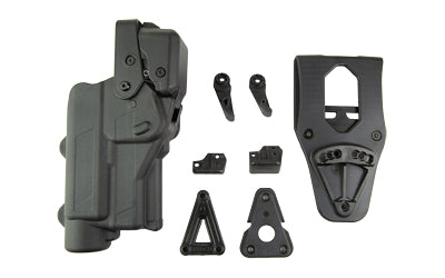Rapid Force Level 3 Duty Holster, GLOCK 19 with Large Light (X300/TLR-1), Right Hand, Black R3-M-0057-BK-RH-LL-A0-C