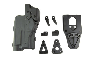 Rapid Force Level 3 Duty Holster, Sig P320 Full/CC/M18/XCarry with Large Light (X300/TLR-1), RH, Black R3-M-0691-BK-RH-LL-A0-C