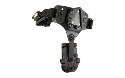 Rapid Force Holster Expansion Bundle, Dynamic Drop Leg with Locking Belt Slide and Taq-Strap Tourniquet, Standard Buckle, Black RFX-DD-BK-LBS-T-LK-C