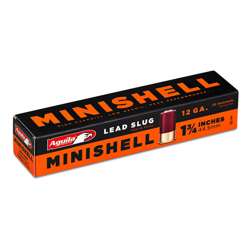 Aguila Minishell Lead Slug 12 Gauge 1.75 in / 1.75 in Slug 7/8 oz