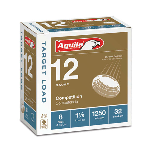 Aguila Competition 12 Gauge 2.75 in / 2.75 in #8 1-1/8 oz