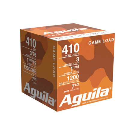 Aguila Sub-Gauge High Velocity .410 Bore 3 in / 3 in #7.5 11/16 oz
