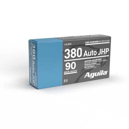 Aguila  .380 ACP/Auto 90 gr JHP ammo