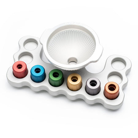 Area 419 Master Funnel Kit with 6 Caliber Heads & Storage Block 22-338