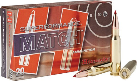 Hornady 80963 Superformance Match ELD Match Extremely Low Drag-Match  168 Grain .308 Win / 7.62x51mm