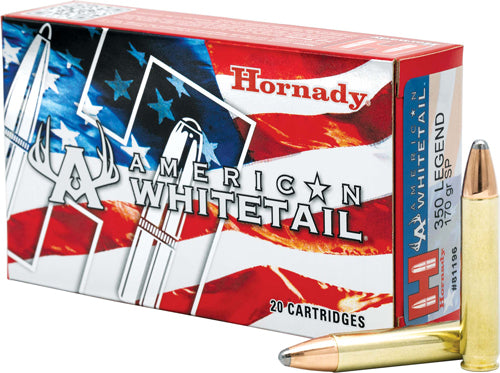 Hornady 81196 American Whitetail InterLock  170 Grain .350 Legend