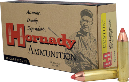 Hornady 82244 Custom Flex Tip eXpanding  250 Grain .450 Bushmaster