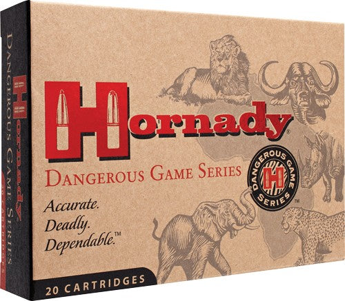 Hornady 8232 Dangerous Game Superformance Dangerous Game Solid  300 Grain .375 Ruger