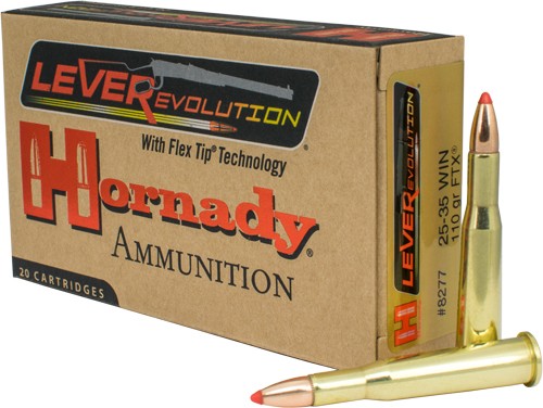 Hornady LEVERevolution .25-20 Winchester 110 gr PolyTip ammo