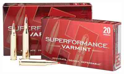 Hornady 83266 Superformance Varmint NTX Non Traditional eXpanding  35 Grain .223 Remington