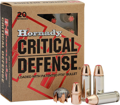 Hornady 90050 Critical Defense Flex Tip eXpanding  100 Grain .30 Super Carry